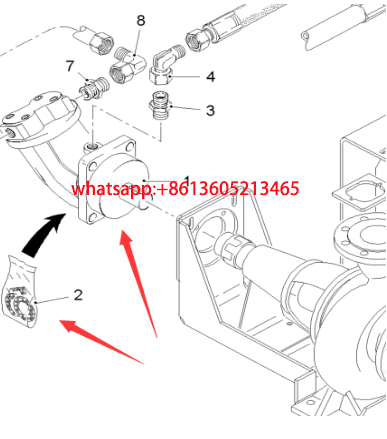 進(jìn)口銑刨機(jī)水泵驅(qū)動(dòng)馬達(dá)48051